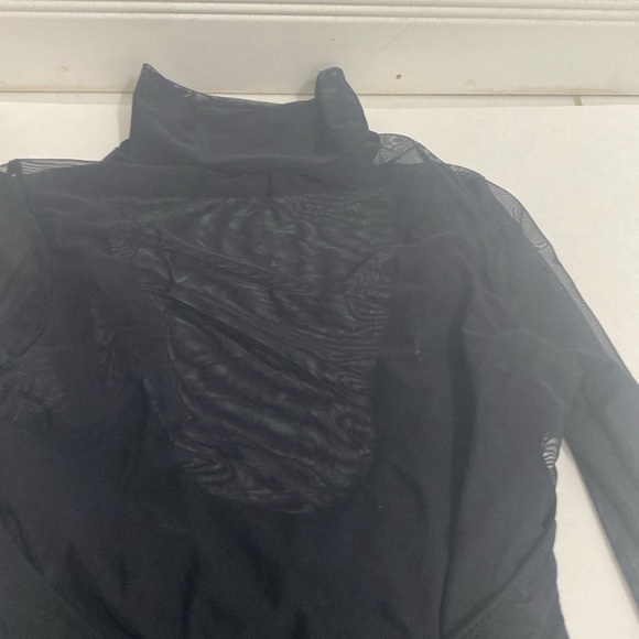 Foamlina sexy transparent mesh patchwork  Bodysuit - Picture 4 of 6